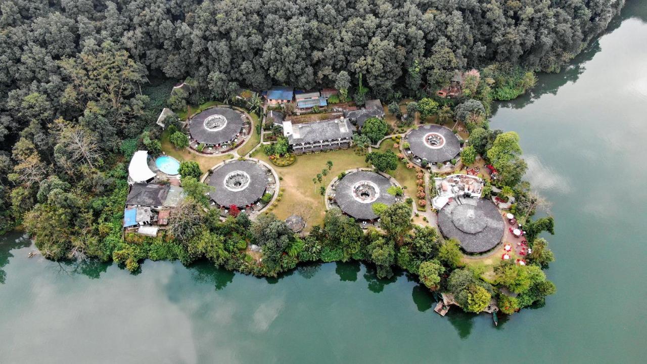 Fish Tail Lodge Покхара Экстерьер фото